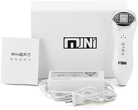 HIFU High Intensity Focused Ultrasound Ultrasonic For Anti-Wrinkle Tightening Beauty Microcurrent Facial Massager Handheld Sonic Photon Light Acne Treatment Galvanic Device Salon & Home Personal Professiona [Energy Class A]