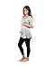 Women's Draped Maternity Tunic Top by Rags and Couture - Made in USA