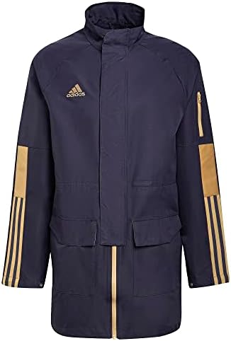 adidas Utilitas Hooded Parka Pulse Olive MD at Amazon Men
