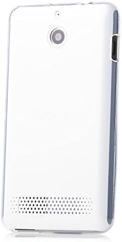 iCues | Compatible with Sony Xperia E1 | Transparent TPU Case Clear | [Screen Protector Included] Clear Rubber Cover crystal transparent silicone shell TPU minimalist