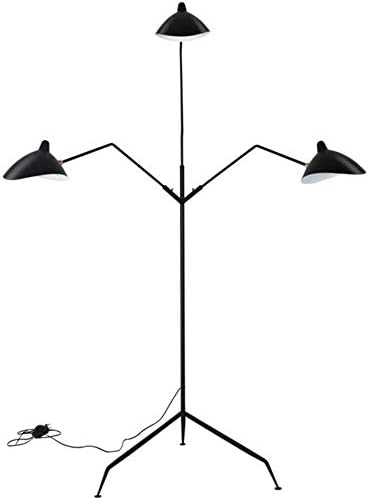 Modern Replica Design Black Floor Lamp Mantis Arm Floor Standing Lamp Nordic Loft Industrial Bedroom Decorate Standing Lamp Black 3 Heads Amazon Ae Automotive