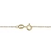 Kooljewelry Yellow Gold Over Silver 1 mm Twisted Curb Chain Necklace (16, 18, 20, 22, 24 or 30 inch)