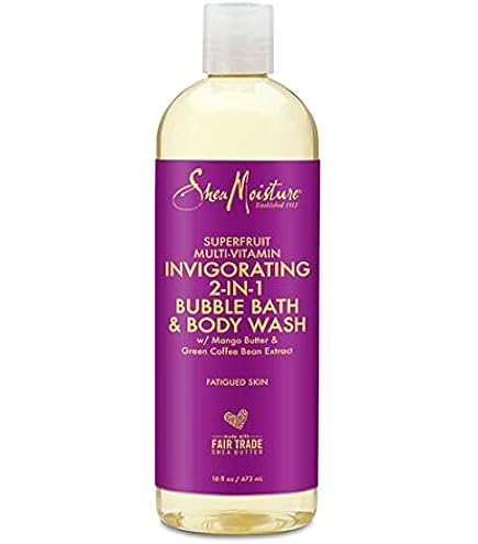SHEA MOISTURE Coconut and Hibiscus Illuminating Body Wash, 384 ml