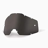 100% RACECRAFT, ACCURI, STRATA Goggle Replacement Lens - Color Dark Smoke