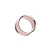 Double Flared WildKlass Flesh Tunnels Rose Gold IP Over 316L Surgical Steel (Sold as a Pair)