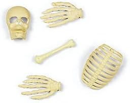 Luckybuy168 50 Skeleton Bones Skull Table Sprinkles Halloween Party Haunted House Decoration