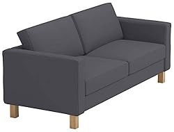 Sofa Cover Only! Durable Cotton Karlstad Three Seat