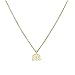 Myhouse Women Female Necklace Chain Elephant Pendant Gold Plated Clavicle Chain