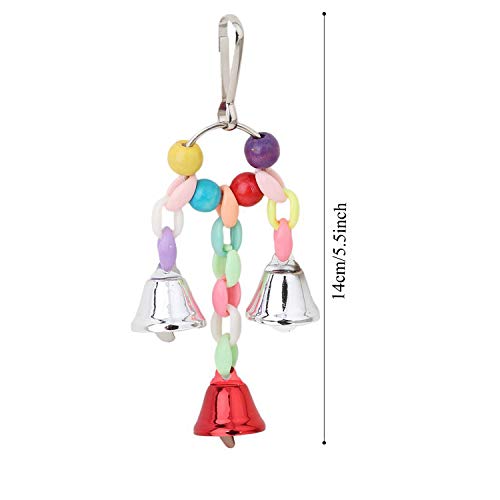 PietyPet Bird Toy Birdcage Stands with Wooden Ladder, Bird Parrot Toys for Cages