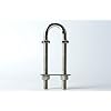 Amarine-made-Stainless-Steel-Marine-Boat-Stern-Bow-Eye-Tie-Down-U-Bolt-12-Dia-4-34-Thread-Lenght-6-12-Overall-Length-07856S