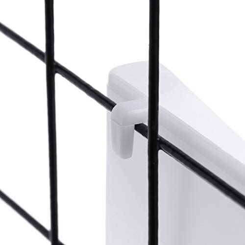 image for Wpmlady 2 Pcs Bird Feeder, Bird Food Bowl Cups White, Bird Bowl ,Bird 