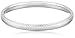 Children's Sterling Silver Hinged Millgrain Edge Bangle Bracelet