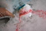 Elegance Natural Skin Care Shark Attack Bath Bomb Vegan Blue Red Fizzer Kids UK view 5