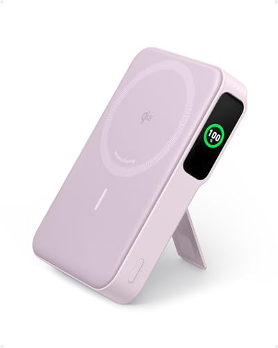 Anker MagGo magnetische Powerbank 10000mAh Qi2 15W mit Halterung