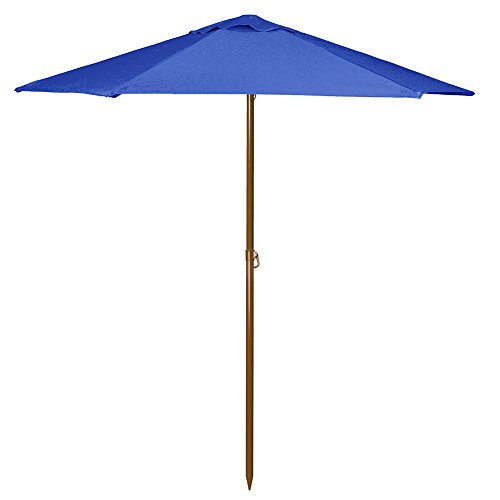 Copa Brand Outdoor Patio & Beach Premium Umbrella Certified by Skin Cancer Foundation UV Protection UPF 50+ Reinforced with Metal Ribs (Assorted Colors and Sizes)