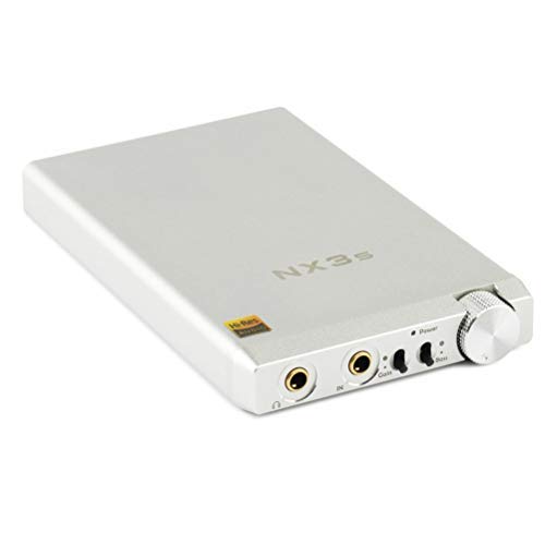 Topping NX3s Portable HiFi Headphone Amplifiers OPA2140 LME49720 USB Bass Gain Digital Audio Power Amplifier(Silver)