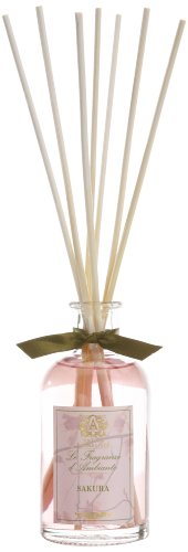 Antica Farmacista 100ml Spring Blossom Home Ambiance Diffuser with Gift Tag and Birch Reeds