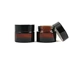 2PCS 100ML Amber Glass Empty Refillable Sample