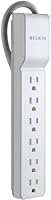 Belkin 6-Outlet Commercial Power Strip Surge Protector with 2.5-Foot Power Cord, 555 Joules (BE106000-2.5)