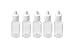 50 Pcs Empty Plastic Squeezable Dropper Bottle with Plug Refillable Portable Eye Liquid Container with Screw Cap (2 ml) by ASTRQLE