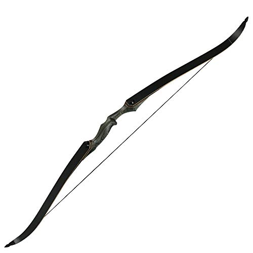 image for Huntingdoor Archery Recurve Bow Takedown Bow 60inch Longbow for Right 