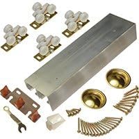 LE Johnson Products 138F482D 48 In. Sliding Bypass Door Hardware by LE Johnson Products