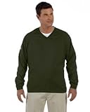 adidas Golf Mens ClimaProof V-Neck Wind Shirt