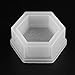Kimnny Silicone Mold, Hexagon Flower Pot DIY Silicone Molds Garden Planter Cement Concrete Vase Soap Moulds