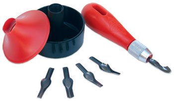 Lino 3 in 1 Cutting Tool Set, Baren, Handle and 5 Blades