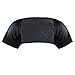 TiaoBug Mens Short Sleeves Faux Leather Bolero Arm Cover Sleeves Shrug Dancewear Black Medium