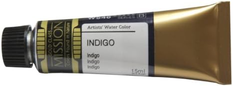 Mission Gold Water Color, 15ml, Indigo by Mijello Mission Gold Class