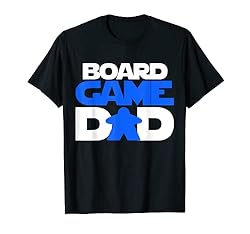 Board Game Dad T-Shirt. Meeple Tabletop Role Play RPG