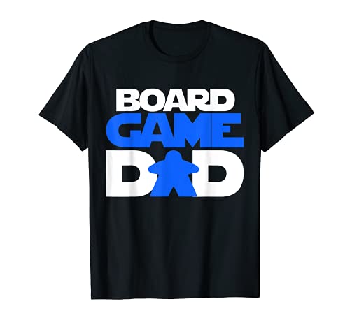Board Game Dad T-Shirt. Meeple Tabletop Role Play RPG