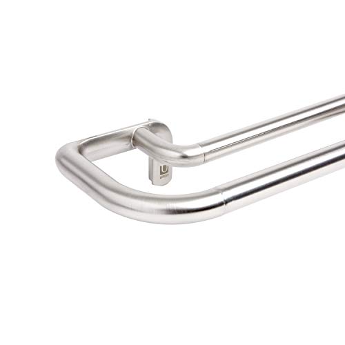 Double Curtain Rod For Window Umbra Twilight Room Darkening 88 To
