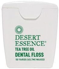 New 2007 products Desert Essence Tea Tree Oil Dental Floss - 50 Yds.