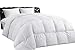 Allrange Clean & Safe Feather and Down Comforter Duvet, Down Proof Cotton Fabric, Medium Warmth, Year Round, Machine Washable, Easy Care, Durable,King Size