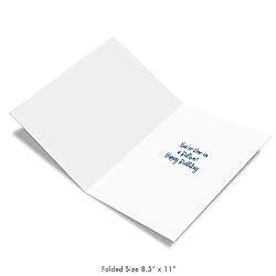 Extra Large Happy Birthday Note Card With Envelope