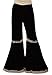 Utsav Fashion Pleated Georgette Sharara in Black