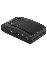 Plugable USB 2.0 7 Port Hub de alta velocidad con adaptador de alimentación de 15 W
