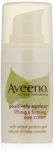 Aveeno Active Naturals Positively Ageless Lifting & Firming Eye Cream with Natural Shitake Complex, 0.5 Ounce