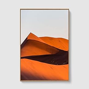 Framed Canvas Home Artwork Decoration Desert Canvas Wall Art for Living Room, Bedroom - 16x24 inches