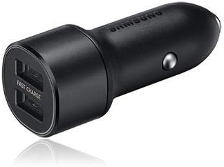SAMSUNG Ep-L1100NB Dual - Cargador rápido para Coche, Color Negro