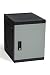 Jink Locker - Lockable Storage Cabinet with Keys, 19" - Great Locking Storage Box Solution for Home, Garage, Office or Outdoor (Gray)