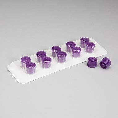 Divine Medical Sterile Monoject ENFit Tip Caps (100 Per Pack)