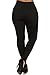 ShoSho Women's Plus Size Basic Leggings Black