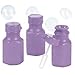 48 x Mini Lilac Hexagon Bubble Bottles