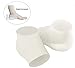 Heel Lift Insoles Silicone High Increase Shoe Inserts Plantar Fasciitis Heel Protector (White)