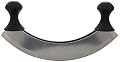 Stainless Steel Mezzaluna Chopper -Double Blade Carving Knife, Butcher Knife and Chef Knifes Rocker- 10 inch Blade