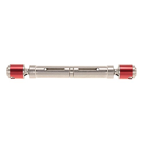 AppleLand 2PCS 108-138mm Metal CVD Drive Shaft for 1/10 RC Rock Crawler Axial SCX10 RC4WD D90