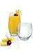 Anchor Hocking Reality Small and Large Drinking Glasses, 16-Piece Set, Crystal clear -